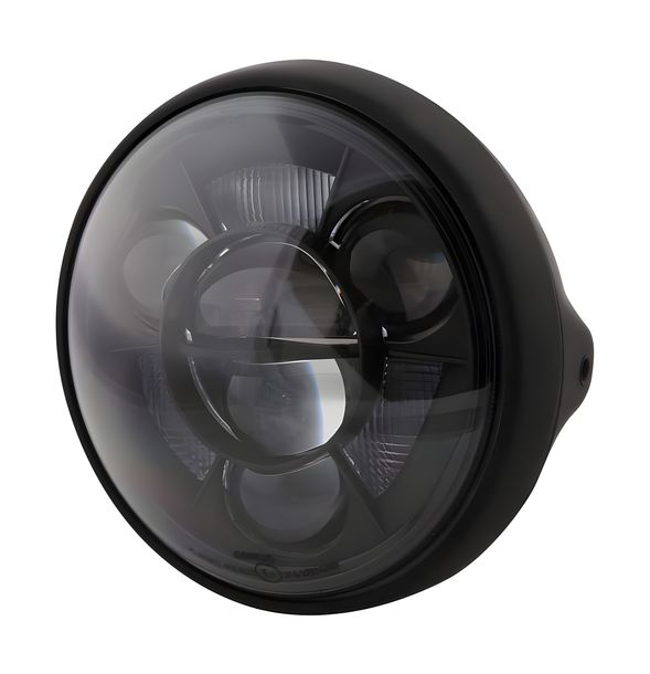 Scheinwerfer Highsider British Style Typ 11 7 Zoll LED mit TFL