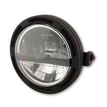 Koplampframe Highsider Type5 R2 5 ¾ inch zwart, zijmontage