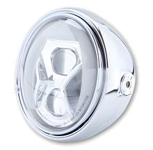 Koplamp Highsider Santa Fe Type 8 7 inch bochtverlichting met DRL