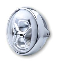 Scheinwerfer Highsider British Style Typ 8 7 Zoll LED Kurvenlicht mit TFL