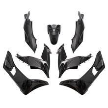 Kit de carenado 7 piezas MXT Careado, negro metalizado para Honda PCX 125/150ccm Año 2015-2018