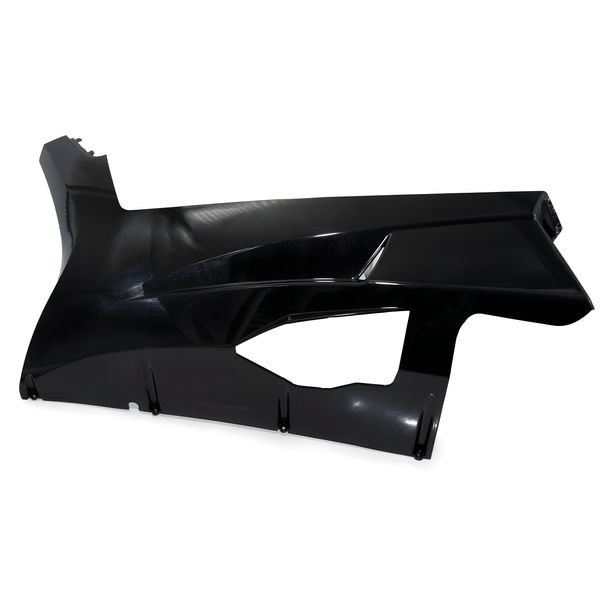 MXT Fairing Side Panel Lower Left, metallic black for Peugeot Speedfight 4