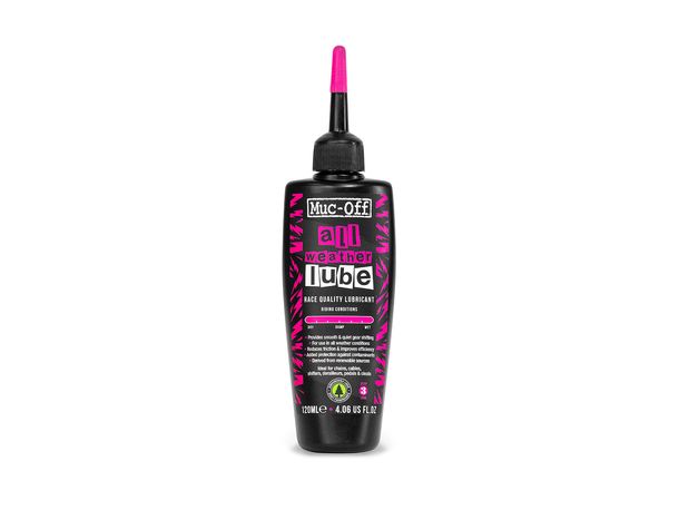 Olio per catene Muc-Off Lubrificante per catene All Weather Lube All Weather 120ml