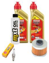 Inspectiepakket 2L 5W-40 + Oliefilter + 1x Bougie voor Aprilia Leonardo 125 ccm