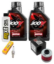 Inspectiepakket 2L 5W-40 + Oliefilter + 1x Bougie voor Aprilia Leonardo 125 ccm