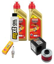 Inspectiepakket 2L 5W-40 + Oliefilter + 1x Bougie voor Aprilia Leonardo 125 ccm