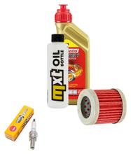 Inspektionspaket 1L 5W-40 + Ölfilter + 1x Zündkerze für Aprilia Mojito 125 ccm