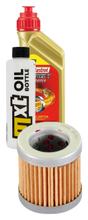 Inspektionspaket 1L 5W-40 + Ölfilter + 1x Zündkerze für Aprilia Mojito 125 ccm