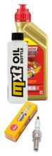 Inspektionspaket 1L 5W-40 + Ölfilter + 1x Zündkerze für Aprilia Mojito 125 ccm