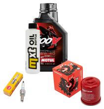 Inspektionspaket 1L 5W-40 + Ölfilter + 1x Zündkerze für Aprilia Mojito 125 ccm
