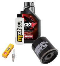 Inspectiepakket 1L 5W-40 + Oliefilter + 1x Bougie voor Aprilia Mojito 125 ccm