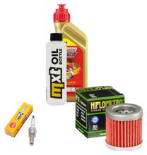 Inspektionspaket 1L 5W-40 + Ölfilter + 1x Zündkerze für Aprilia Mojito 125 ccm