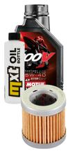 Inspectiepakket 1L 5W-40 + Oliefilter + 1x Bougie voor Aprilia Mojito 125 ccm