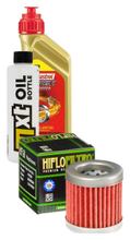 Inspektionspaket 1L 5W-40 + Ölfilter + 1x Zündkerze für Aprilia Mojito 125 ccm