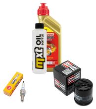Inspektionspaket 1L 5W-40 + Ölfilter + 1x Zündkerze für Aprilia Mojito 125 ccm