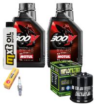 Inspectiepakket 2L 5W-40 + Oliefilter + 1x Bougie voor Aprilia Mojito RY 125 ccm