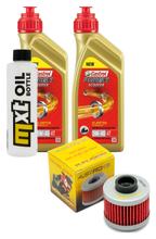 Pacchetto di ispezione 2L 5W-40 + filtro olio + 1x candela per Aprilia Scarabeo 125 ccm