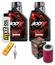 Inspektionspaket 2L 5W-40 + Ölfilter + 1x Zündkerze für Aprilia Scarabeo 125 ccm