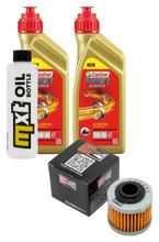 Kit d'inspection 2L 5W-40 + filtre à huile + 1x bougie pour Aprilia Scarabeo 125 ccm