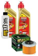 Inspectiepakket 2L 5W-40 + Oliefilter + 1x Bougie voor Aprilia Scarabeo 125 ccm