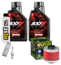 Inspektionspaket 2L 5W-40 + Ölfilter + 1x Zündkerze für Aprilia Scarabeo 125 ccm