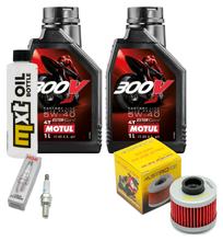 Inspectiepakket 2L 5W-40 + Oliefilter + 1x Bougie voor Aprilia Scarabeo 125 ccm