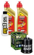 Pacchetto di ispezione 2L 5W-40 + filtro olio + 1x candela per Aprilia SR Max 125 ccm