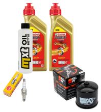 Inspectiepakket 2L 5W-40 + Oliefilter + 1x Bougie voor Aprilia SR Max 125 ccm