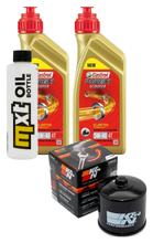 Inspektionspaket 2L 5W-40 + Ölfilter + 1x Zündkerze für Aprilia SR Max 125 ccm
