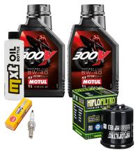 Inspektionspaket 2L 5W-40 + Ölfilter + 1x Zündkerze für Aprilia Sportcity 125 ccm