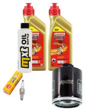 Inspectiepakket 2L 5W-40 + Oliefilter + 1x Bougie voor Aprilia Sportcity 125 ccm