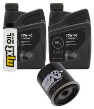 Inspectiepakket 2L 10W-40 + Oliefilter + 1x Bougie voor Aprilia Sportcity Cube 125 ccm