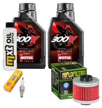 Inspectiepakket 2L 5W-40 + Oliefilter + 1x Bougie voor Aprilia Leonardo 150 ccm