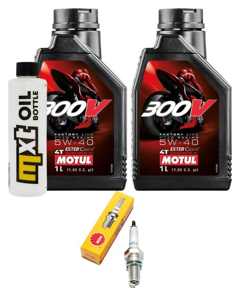 Inspektionspaket 2L 5W-40 + Ölfilter + 1x Zündkerze für Aprilia Leonardo 250 ccm