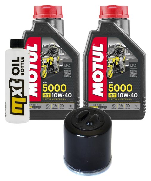 Inspektionspaket 2L 10W-40 + Ölfilter + 1x Zündkerze für Aprilia Sportcity Cube 300 ccm