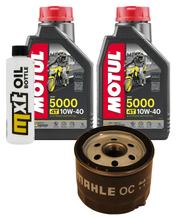 Paquete de inspección 2L 10W-40 + filtro de aceite + 1x bujía para Aprilia Atlantic 500 ccm
