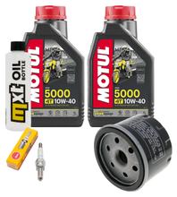 Inspectiepakket 2L 10W-40 + Oliefilter + 1x Bougie voor Aprilia Atlantic 500 ccm