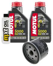 Kit d'inspection 2L 10W-40 + filtre à huile + 1x bougie pour Aprilia Atlantic 500 ccm