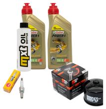 Inspectiepakket 2L 10W-40 + Oliefilter + 1x Bougie voor Aprilia Atlantic 500 ccm