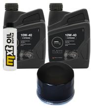 Paquete de inspección 2L 10W-40 + filtro de aceite + 1x bujía para Aprilia Atlantic 500 ccm