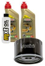 Inspektionspaket 2L 10W-40 + Ölfilter + 1x Zündkerze für Aprilia Atlantic 500 ccm