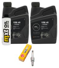 Inspection package 2L 10W-40 + oil filter + 1x spark plug for Aprilia Atlantic 500 ccm