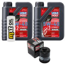 Paquete de inspección 2L 5W-40 + filtro de aceite para Benelli Zenzero 350 ccm