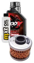 Paquete de inspección 1L 5W-40 + filtro de aceite + 1x bujía para BMW C1 200 ccm