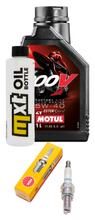 Kit d'inspection 1L 5W-40 + filtre à huile + 1x bougie pour BMW C1 200 ccm