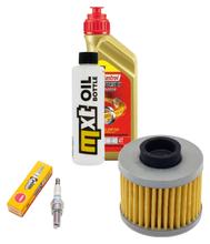 Inspektionspaket 1L 5W-40 + Ölfilter + 1x Zündkerze für BMW C1 200 ccm