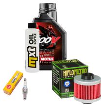 Kit d'inspection 1L 5W-40 + filtre à huile + 1x bougie pour BMW C1 200 ccm