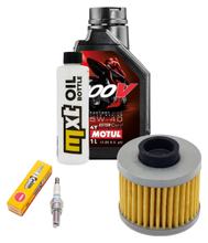 Inspektionspaket 1L 5W-40 + Ölfilter + 1x Zündkerze für BMW C1 200 ccm