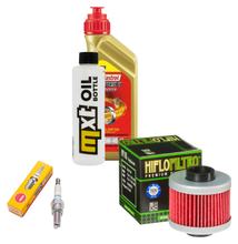 Kit d'inspection 1L 5W-40 + filtre à huile + 1x bougie pour BMW C1 125 ccm