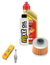 Kit d'inspection 1L 5W-40 + filtre à huile + 1x bougie pour BMW C1 125 ccm